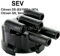 SEV, verdelerkapsysteem SEV. Zijdelings, offset in hoogte, bougiekabelinlaten