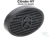 citroen ds 11cv hy pedalwerk ovaal pedaalrubber met logo geschikt voor c4 rosalie P44010 - Bild 1