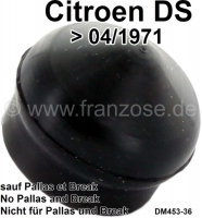 citroen ds 11cv hy pedalwerk stofkap voor aluminium remklep geschikt tot P33008 - Bild 1