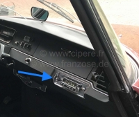 Sonstige-Citroen - Radio Becker Monza met hoes, voor oud Citroen DS dashboard, gereviseerd, 12 maanden garant