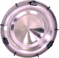 Sonstige-Citroen - Roestvrijstalen wieldop, geschikt voor Citroen DS Non Pallas. 15 inch diameter. Deze naafd