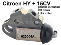 citroen ds 11cv hy remcilinder voorwiel wielremcilinder linksvoor onder geschikt voor P48037 - Bild 1