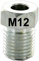 Flare schroef, voor 6,35mm hydraulische leiding. Schroefdraad: 12x1,25mm.