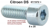 citroen ds 11cv hy schroeven moeren m8x20 inbusbout m8x20mm geschikt voor P51008 - Bild 1