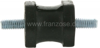 Renault - Rubberen stille houder M6. Hoogte: 25 mm. Geschikt voor Renault R4, R5, R6 uitlaat. Citro�