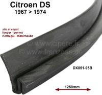 citroen ds 11cv hy spatbord voor rubberen afdichting tussen en motorkap geschikt P35003 - Bild 1