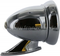 Renault - Spiegel SPORT. Gemonteerd op het spatbord. Diameter: 100 mm, afstand tussen de gaten 50 mm