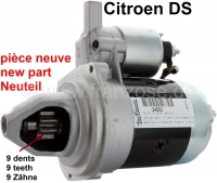 citroen ds 11cv hy startmotor 9 tanden met magnetische startschakelaar geschikt voor P34002 - Bild 1
