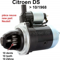 citroen ds 11cv hy startmotor voor 10 tanden met magneetschakelaar nieuw P34098 - Bild 1
