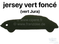 Sonstige-Citroen - Brede hoofdsteun, geschikt voor Citroen DS (2-delig). Donkergroene stof. Per stuk.