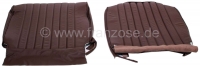 Citroen-DS-11CV-HY - Bruine stoelhoes, gemaakt van echt leer (past links of rechts). Geschikt voor Citoen HY, v