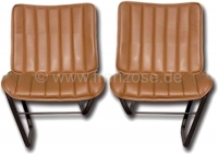 Citroen-DS-11CV-HY - Bruine stoelhoes, gemaakt van kunstleer (past links of rechts). Geschikt voor Citoen HY, v