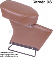 citroen ds 11cv hy stoelhoezen voor middenarmsteun geschikt chocoladebruin leer P38323 - Bild 1
