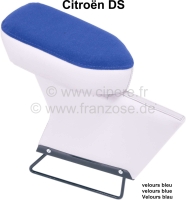 citroen ds 11cv hy stoelhoezen voor middenarmsteun geschikt donkerblauw velours P38130 - Bild 1