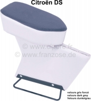 citroen ds 11cv hy stoelhoezen voor middenarmsteun geschikt donkergrijs velours P38569 - Bild 1