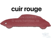 Sonstige-Citroen - Middenarmsteun, geschikt voor Citroen DS. Rood leer.