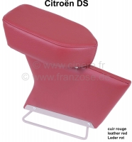 citroen ds 11cv hy stoelhoezen voor middenarmsteun geschikt rood leer P38563 - Bild 1