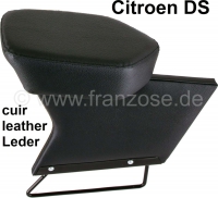 citroen ds 11cv hy stoelhoezen voor middenarmsteun geschikt zwart leder P38124 - Bild 1