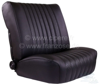 Sonstige-Citroen - Stoelhoes voor voorstoel, past links of rechts. Materiaal: zwart kunstleer. Geschikt voor 