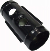 Citroen-DS-11CV-HY - Afdekplaat (schuifplaat, montage voor + achter) voor de behuizing van de stuurinrichting. 