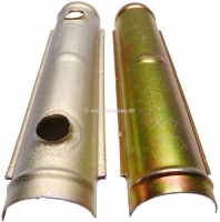 Citroen-DS-11CV-HY - Spatborden (schilden) voor de stuurinrichting. Compleet voor voor + achter. Geschikt voor 