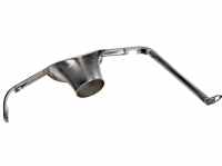 Citroen-DS-11CV-HY - Stuurwiel + stuurkolombekleding, gemaakt van gepolijst aluminium. Geschikt voor Citroen DS