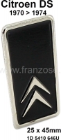 citroen ds 11cv hy stuurkolom stuurwiel stuurwielembleem badge voor het geschuimde P33282 - Bild 1