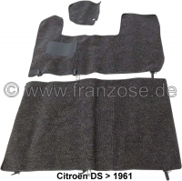 citroen ds 11cv hy tapijtsets vloermatten 1961 tapijt donkergrijs gris fonc e trouwe P38457 - Bild 1