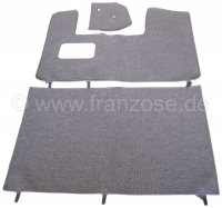 citroen ds 11cv hy tapijtsets vloermatten 1961 tapijt lichtgrijs gris claire trouwe P38383 - Bild 1