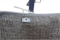 Citroen-DS-11CV-HY - ID19 uit 1961, tapijtset in lichtgrijs (gris clair). Getrouwe reproductie van het originee