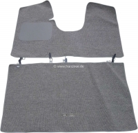 citroen ds 11cv hy tapijtsets vloermatten id19 uit 1961 tapijtset lichtgrijs gris clair getrouwe P38411 - Bild 1