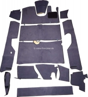 citroen ds 11cv hy tapijtsets vloermatten pallas rhd tapijtset 14 stuks kleur grijs geschikt P38369 - Bild 1