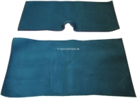 Citroen-DS-11CV-HY - DS Pallas, tapijtset 14 stuks, voor Citroen DS Pallas. Kleur: donkergroen (vert foncé). G