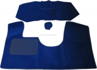 Sonstige-Citroen - DS Pallas, tapijtset 14 stuks, voor Citroen DS Pallas. Kleur: donkerblauw. Goede kwaliteit