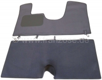 citroen ds 11cv hy tapijtsets vloermatten tapijtmat grijs gris fonc voor achter vervanging P38425 - Bild 1