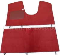 citroen ds 11cv hy tapijtsets vloermatten tapijtmat lichtrood voor achter vervanging P38437 - Bild 1