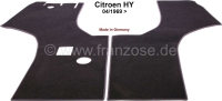 citroen ds 11cv hy tapijtsets vloermatten tapijtset velours donkergrijs geschikt voor P48362 - Bild 1