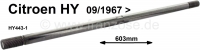 citroen ds 11cv hy trekstangen trekstang stuk zonder trekstangeinde lengte 603mm geschikt voor P48341 - Bild 1