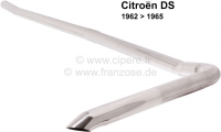 Citroen-DS-11CV-HY - DS 62>65, uitlaatpijp, gemaakt van roestvrij staal. Geschikt voor Citroën DS, van modelja