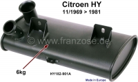citroen ds 11cv hy uitlaatsysteem uitlaatdemper geschikt voor vanaf bouwjaar 11 1969 P44880 - Bild 1