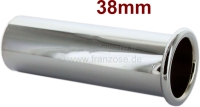 citroen ds 11cv hy uitlaatsysteem verchroomde uitlaatkap 38 mm binnendiameter universele pasvorm P72195 - Bild 1