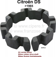 citroen ds 11cv hy versnellingsbak aandrijfasbevestiging op bibax rubber zijde P30102 - Bild 1