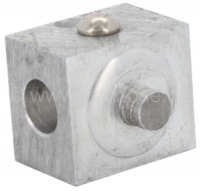 Citroen-DS-11CV-HY - Bedieningsschroef voor de ventilatieklep. Geschikt voor Citroen 11CV + 15CV. Afmeting: 22 