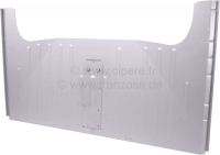 Citroen-DS-11CV-HY - Vloerplaat voor de achterste voetruimte. Geschikt voor Citroën DS. Met alle beading + ver