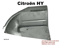 citroen ds 11cv hy vloerpanelen wielkast rechtsvoor cabine geschikt voor citoen dit is P48405 - Bild 1