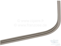 Citroen-DS-11CV-HY - Raamgeleider (schuifraam), voor de voordeur. Per stuk. Geschikt voor Citroen HY, vanaf bou