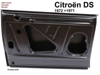 Sonstige-Citroen - Rechterachterdeur (nieuw onderdeel). Geschikt voor Citroen DS, vanaf modeljaar 1971 (verzo