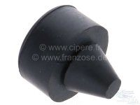 Citroen-DS-11CV-HY - Rubberen stop op de A-stijl, voor de voordeur. Geschikt voor Citroën DS. Diameter: 30mm. 