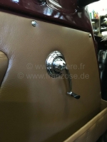 Citroen-DS-11CV-HY - Verchroomde raamslinger (4 stuks). Reproductie van een accessoire-raamslinger. Geschikt vo