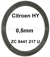 citroen ds 11cv hy vooras bovenste draagarm shim 0 5mm voor voorwielophangingsarm van P44876 - Bild 1